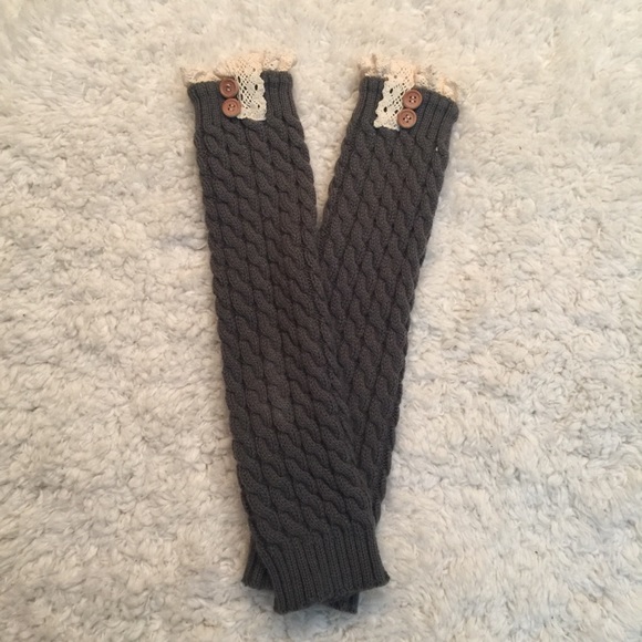 Accessories - Grey Leg Warmers/Stockings